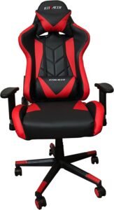 Cadeira Gamer Ergonômica Giratória Massageadora (Preta)