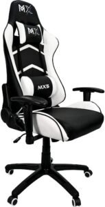 Cadeira Gamer MX5 Giratoria Preto e Branco, Mymax, 25.009177, Preto e Branco