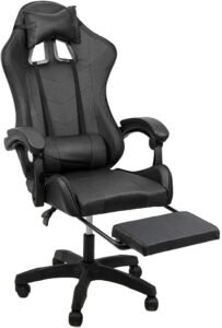 Cadeira Gamer Stillus Ergonômica Com Apoio Para Os Pés (Rosa)