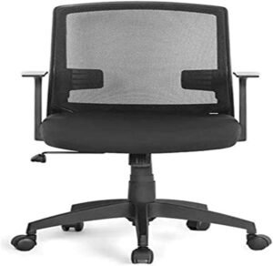 Cadeira Office Entrada com Braços Fixos Preto Multilaser GA180 GA180