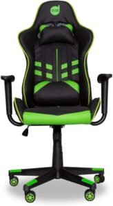 Cadeira Gamer Dazz Prime-X Com Apoio de Braço - Preto/Verde