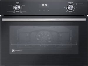  Electrolux FORNO DE EMBUTIR ELÉTRICO 127V 50L EFFICIENT COM PERFECTCOOK360 (OE4EH), Preta 