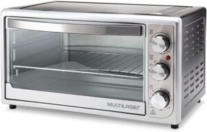 Forno Elétrico Multilaser 127V 1500W Capacidade de 46L Prata - CE127