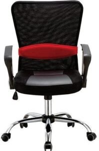 Cadeira Executiva Pelegrin Pel-502 Giratória com Regulagem de Altura a Gás Preto