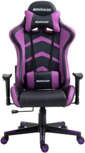Cadeira Gamer Aggressive, Max Racer,Roxa