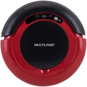  Aspirador Robô Que Varre Aspira Bivolt Vermelho/preto Multilaser
