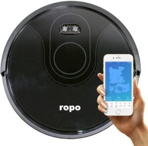 Robo Aspirador Ropo Glass 3 Preto