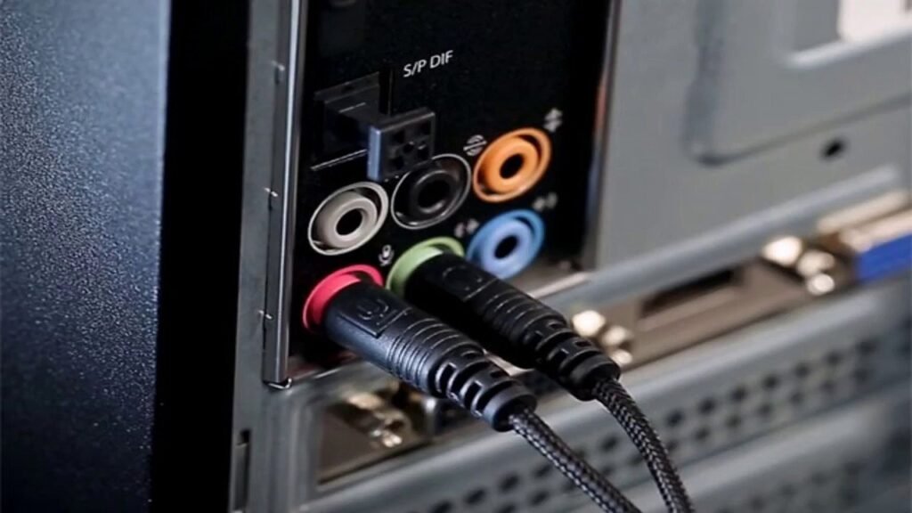 como conectar a guitarra no PC