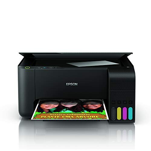 Multifuncional Epson EcoTank L3110 - Tanque de Tinta Colorida, USB, Bivolt