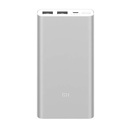 Xiaomi Mi Power Bank 2S 10000mah 2 saídas 2.4A Silver