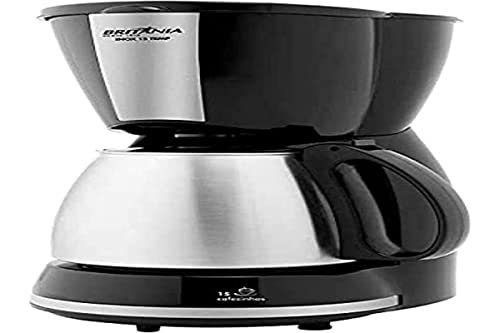 Cafeteira, Temp, 15 xicaras, Preto, 110V, Britânia
