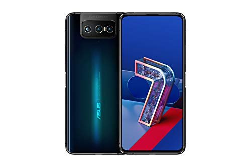 ASUS Zenfone 7 Pro ZS671KS Dual-SIM 256GB + 8GB RAM Factory Unlocked 5G Smartphone (Aurora Black) - International Version