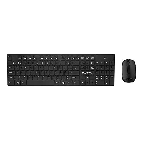 KIT TECLADO E MOUSE SEM FIO TC251