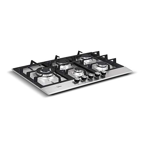 Cooktop Midea 5 Bocas com Tripla Chama Bivolt