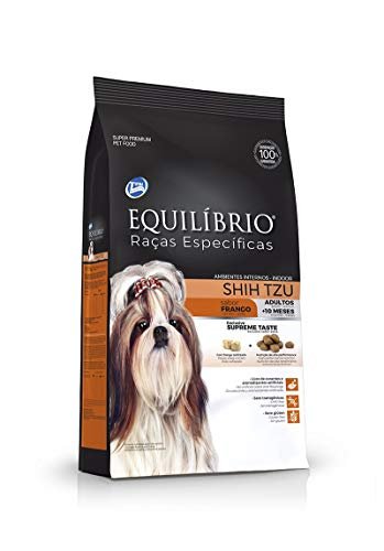 Ração Equilíbrio Raças Específicas Shih Tzu Adulto Sabor Frango 7,5 Kg