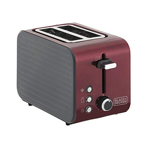 BLACK+DECKER Tostador Metálico T850V-BR