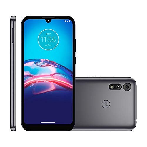 Celular Motorola Moto E6s Cinza Titanium 32gb Tela 6.1