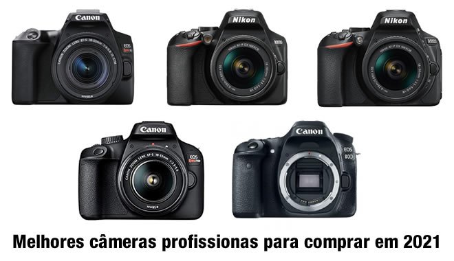 Melhor câmera fotográfica profissional